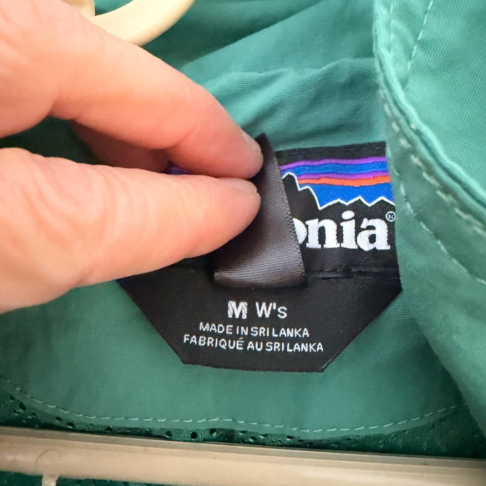 Patagonia Teal Outdoor Jacket - Picture 4 of 9